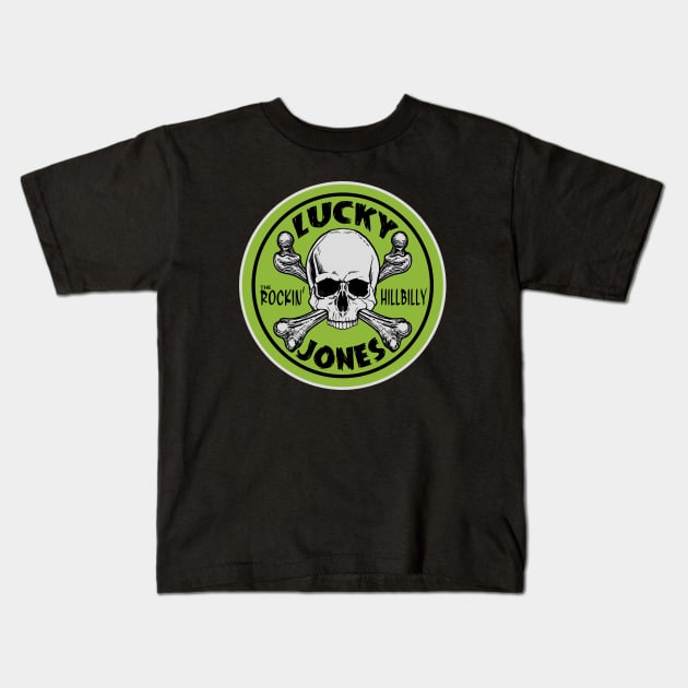 Lucky Jones Kids T-Shirt by ShredBeard